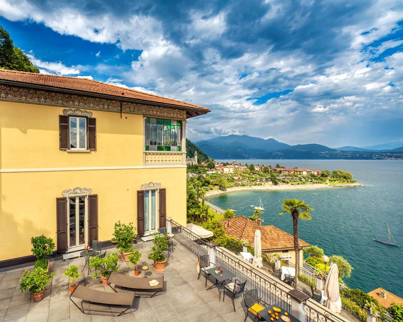 Hotel La Rondinella Cannero Riviera Exterior foto